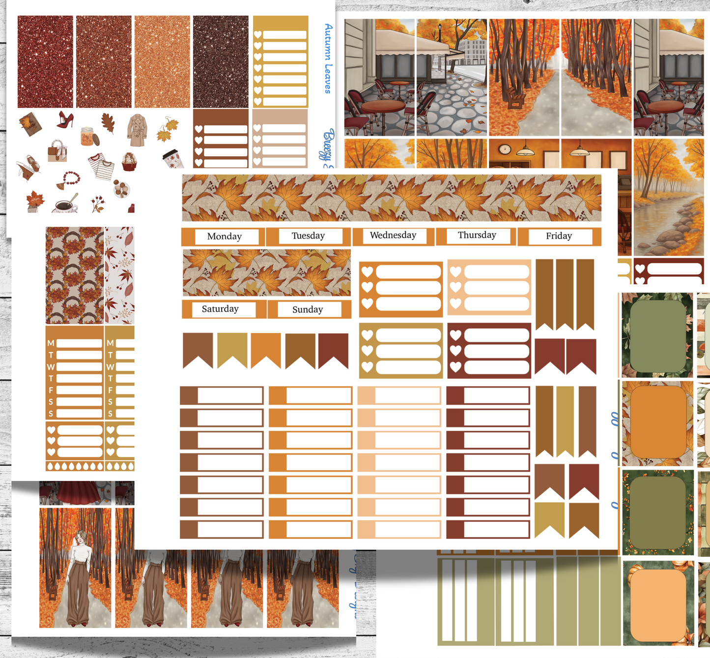 Autumn Leaves Full Weekly Kit