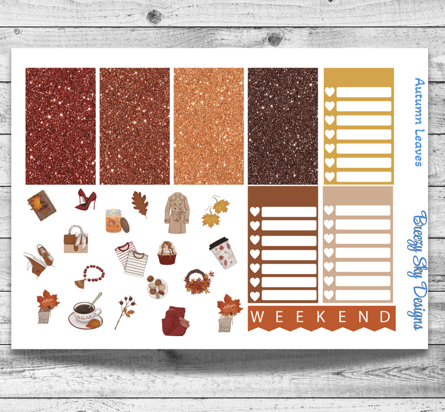 Autumn Leaves Full Weekly Kit