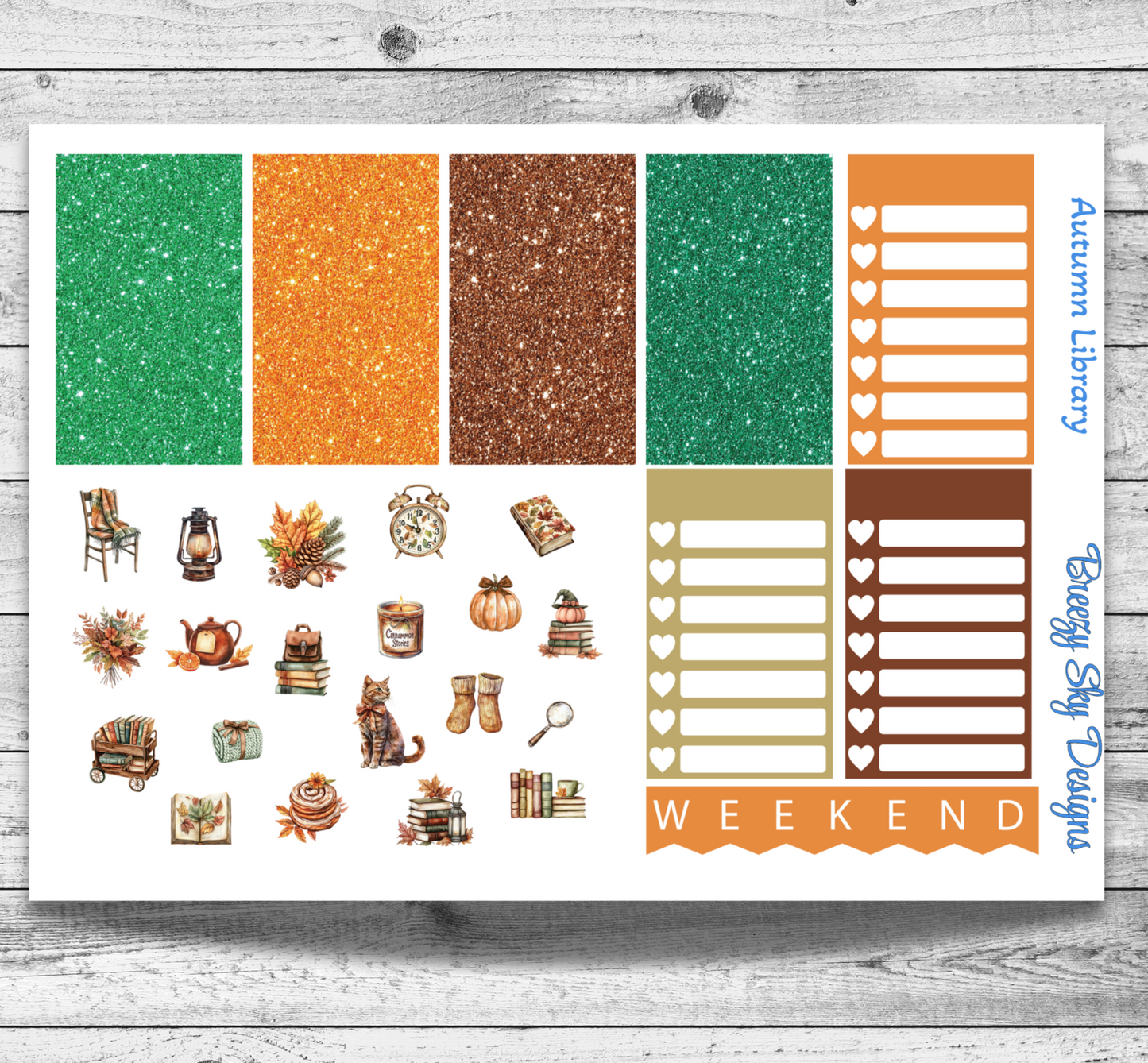 Autumn Library Mini-Weekly Kit