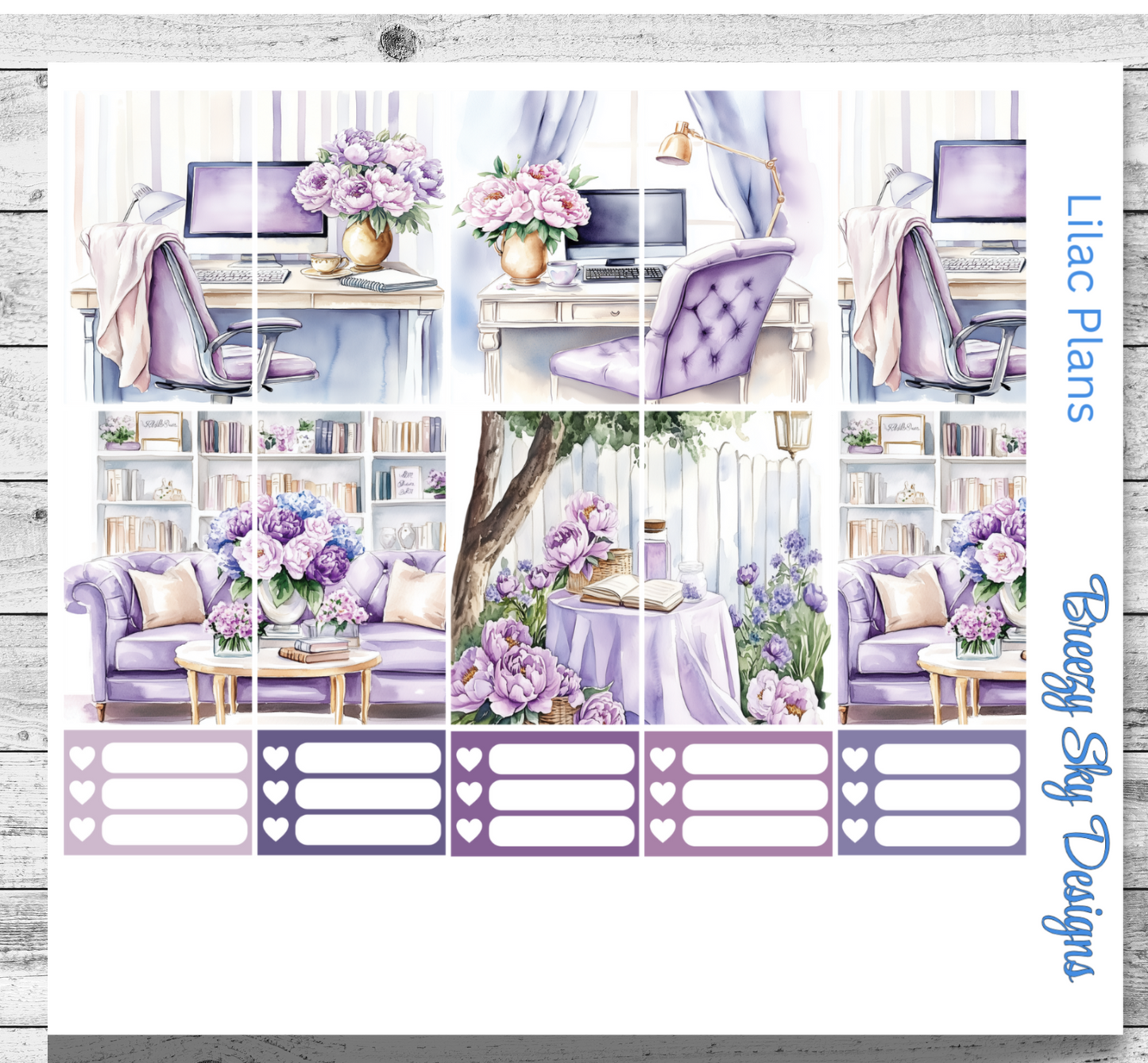 Lilac Plans Full Weekly Kit