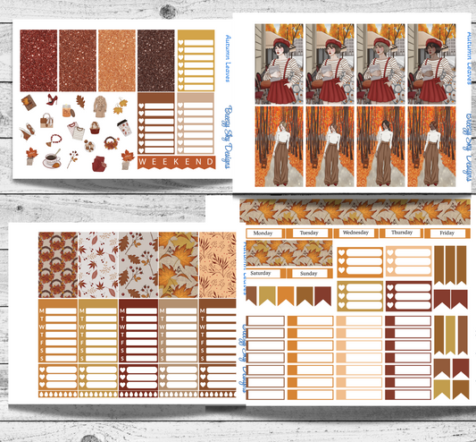 Autumn Leaves Mini-Weekly Kit