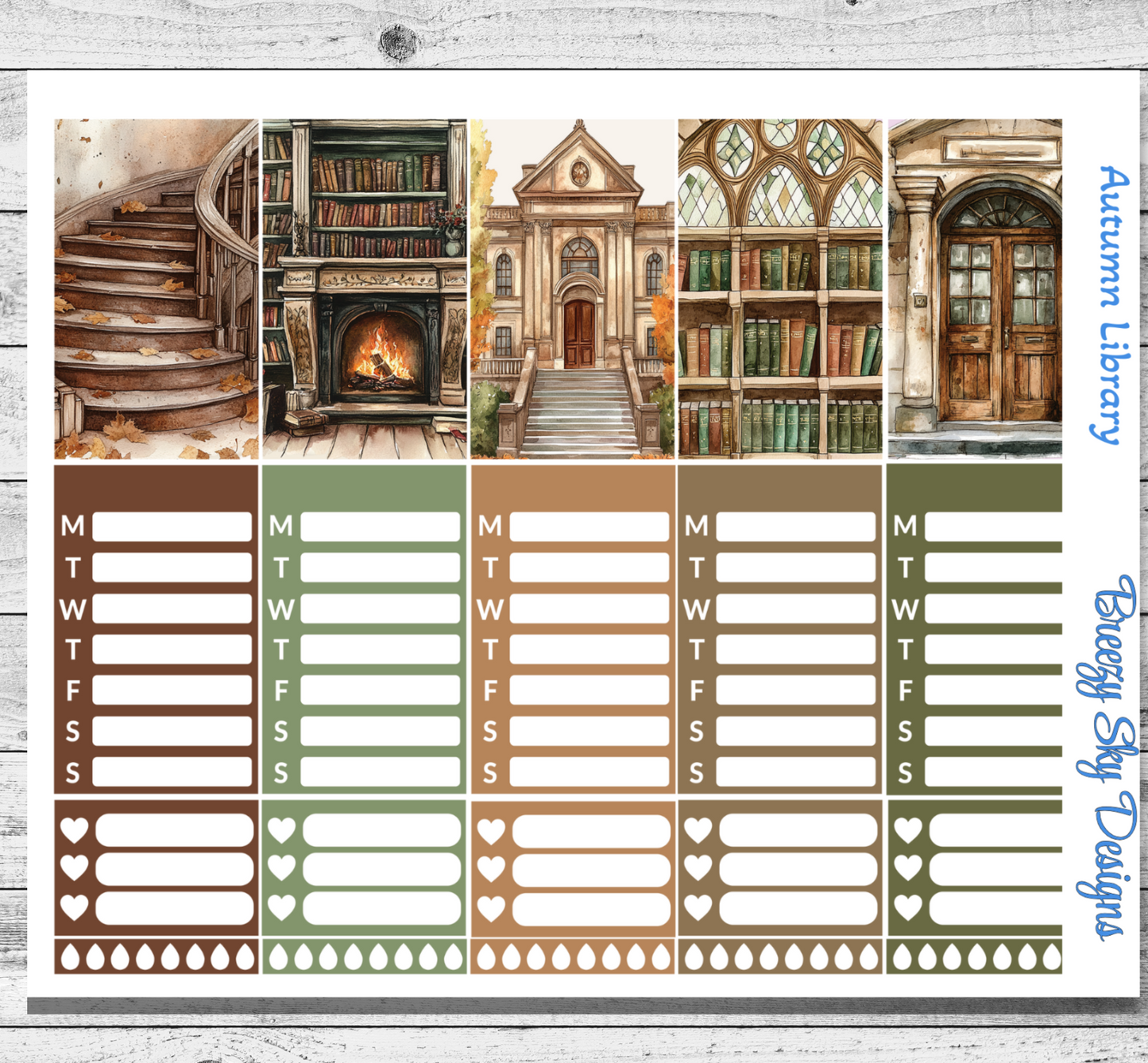 Autumn Library Mini-Weekly Kit