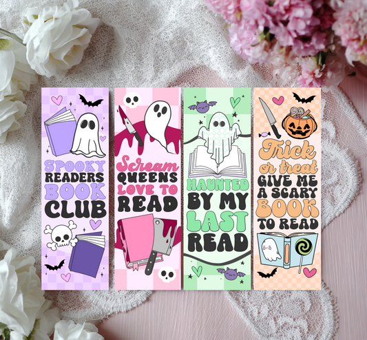 Spooky Readers Bookmark Bundle - Individual or Collect Them All